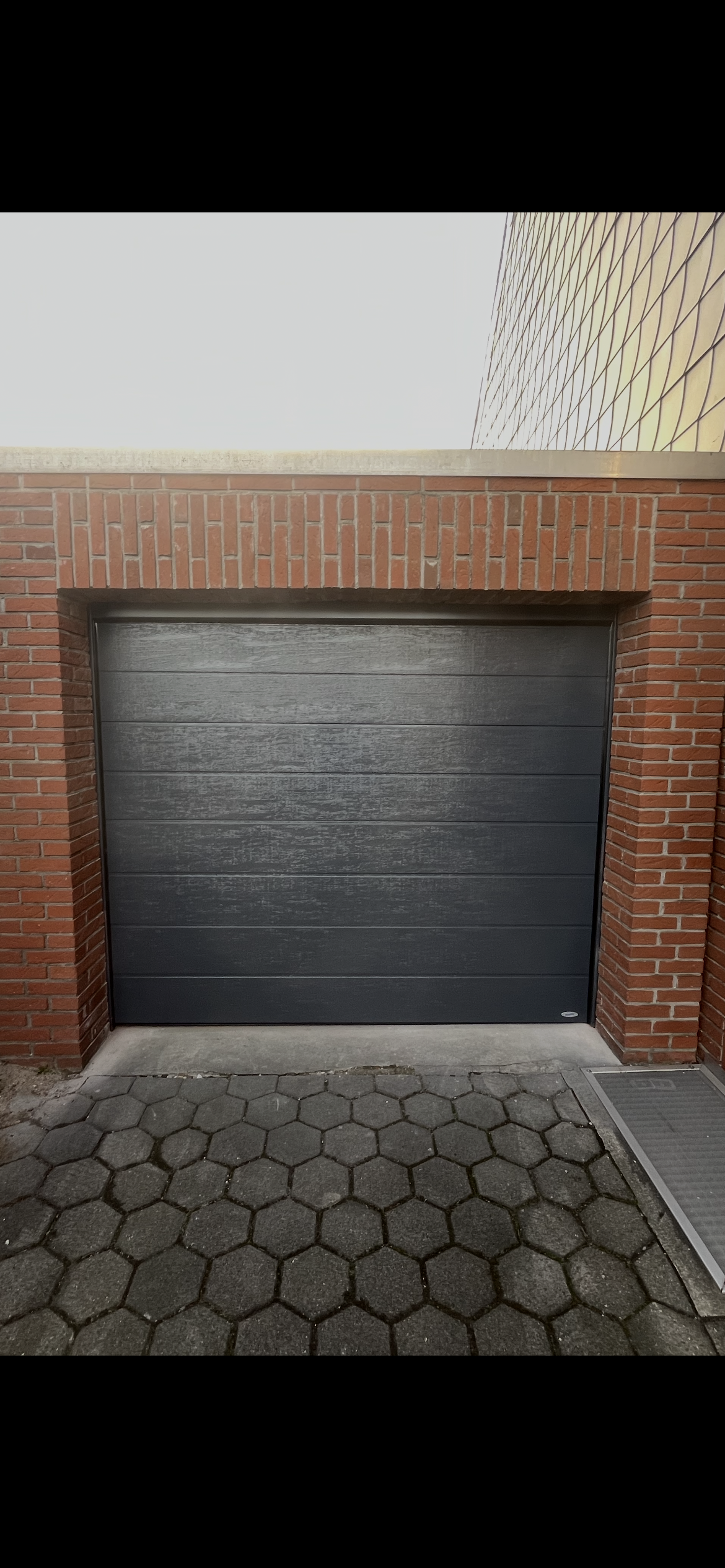 Sektionaltor anthrazit